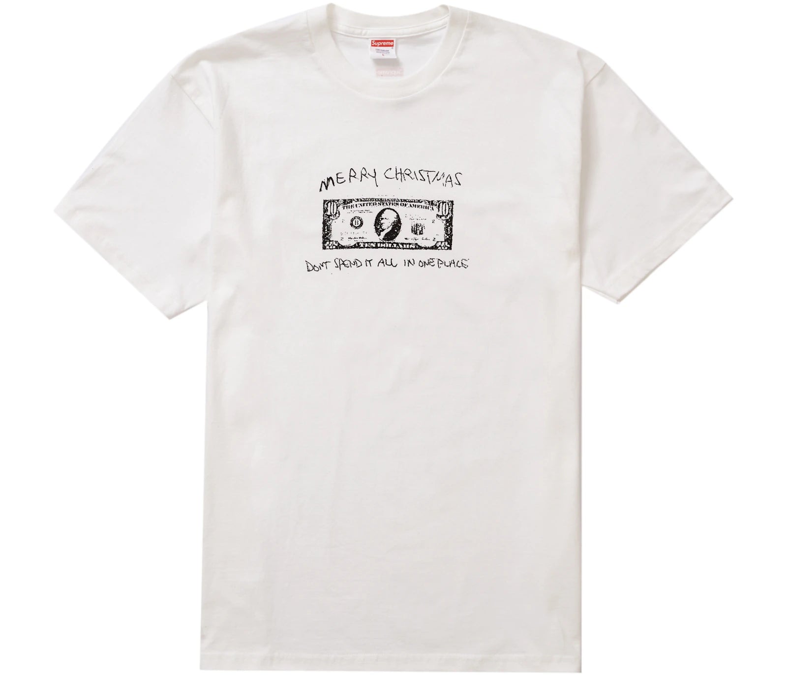 Supreme Spend It Tee White