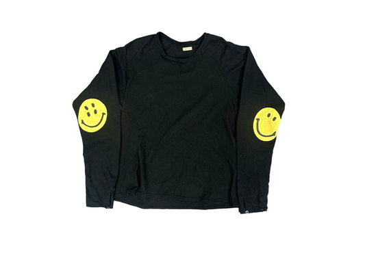 Kapital Smiley L/S Black
