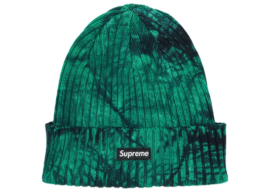Supreme Beanie Overdye Green